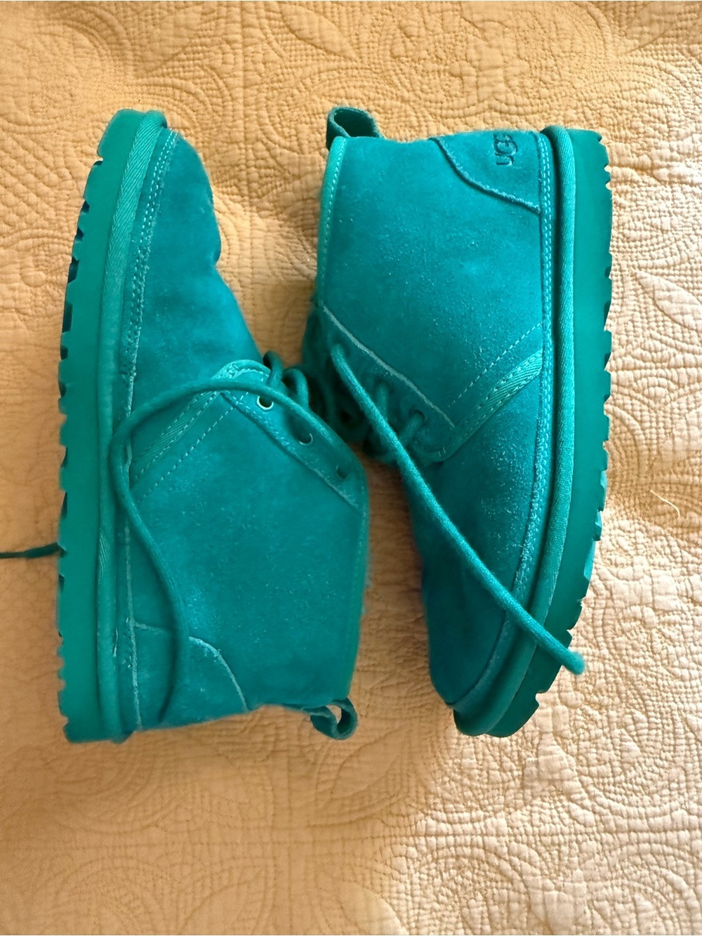 UGG Women's Neumel Boots in the limited-release "Emerald Green" colorway